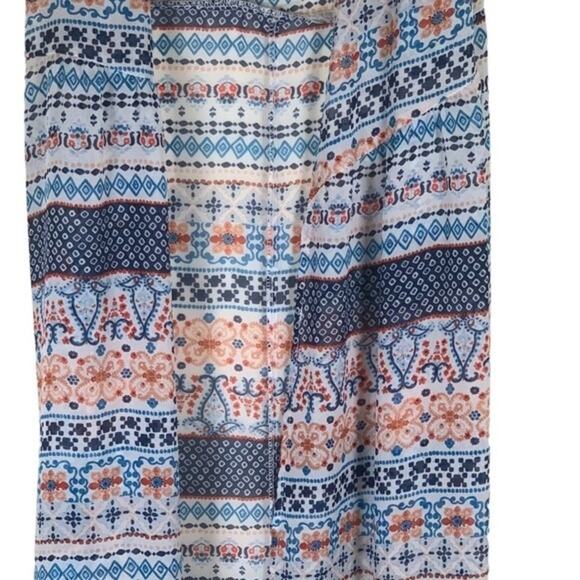 New Look Semi Sheer Duster Long Line Boho Size XL - Picture 3 of 4